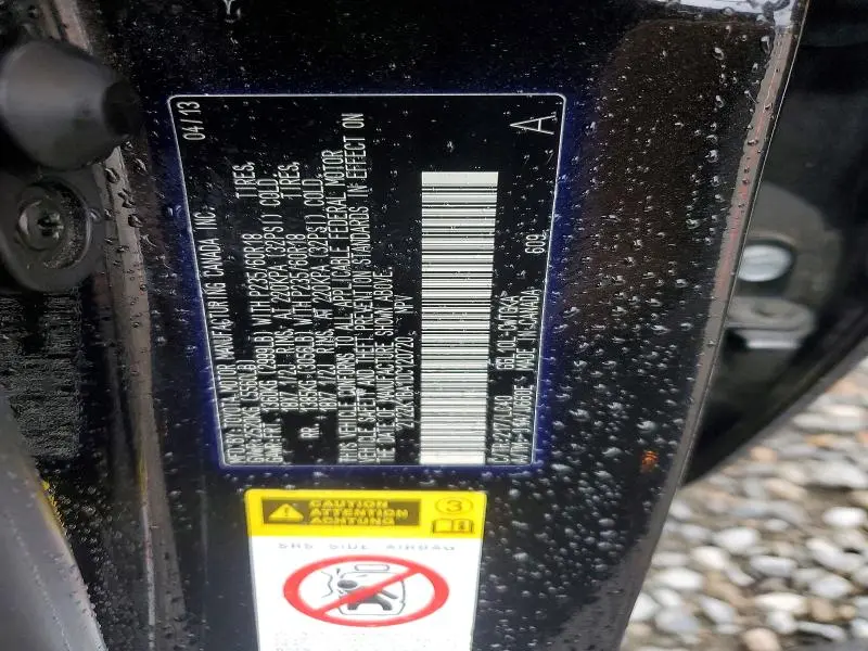 2013 LEXUS RX 350 BASE  