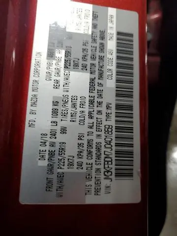 2018 MAZDA CX-5 GRAND TOURING  