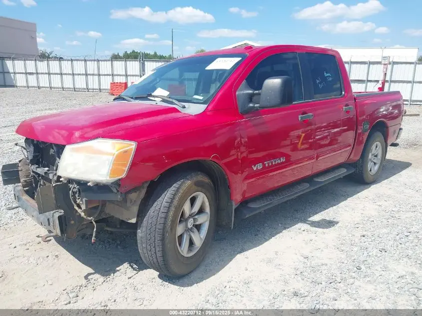 2012 NISSAN TITAN SV