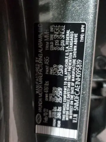 2022 HYUNDAI TUCSON SEL  