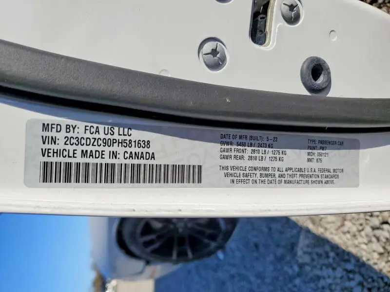 2023 DODGE CHALLENGER SRT HELLCAT  