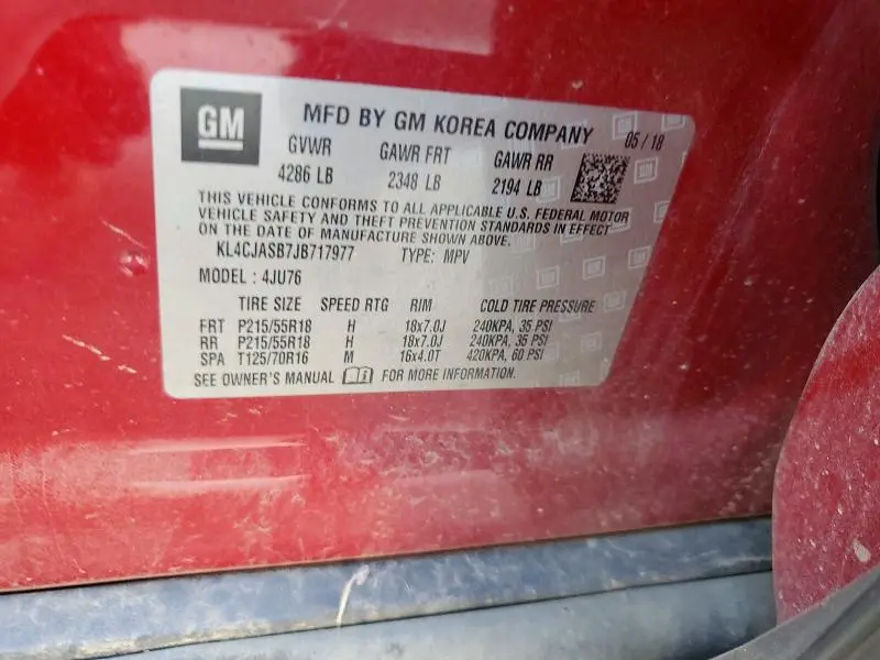 2018 BUICK ENCORE PREFERRED  