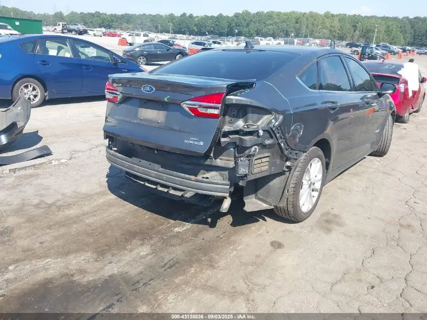 2019 FORD FUSION HYBRID SE