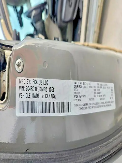 2021 CHRYSLER PACIFICA TOURING  