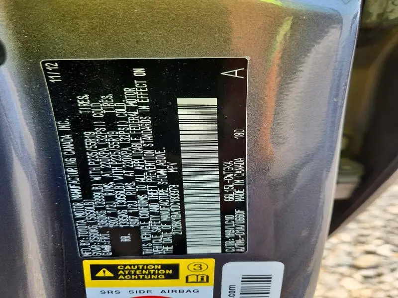2013 LEXUS RX 350 BASE  