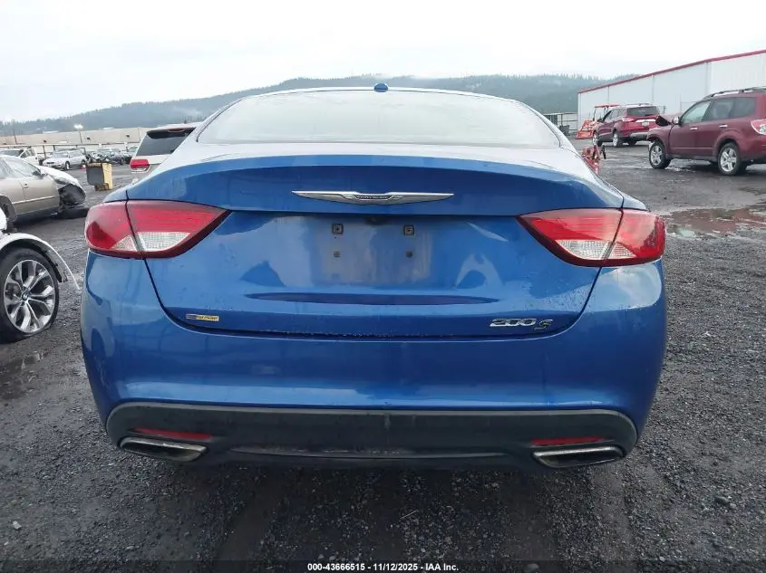 2015 CHRYSLER 200 S