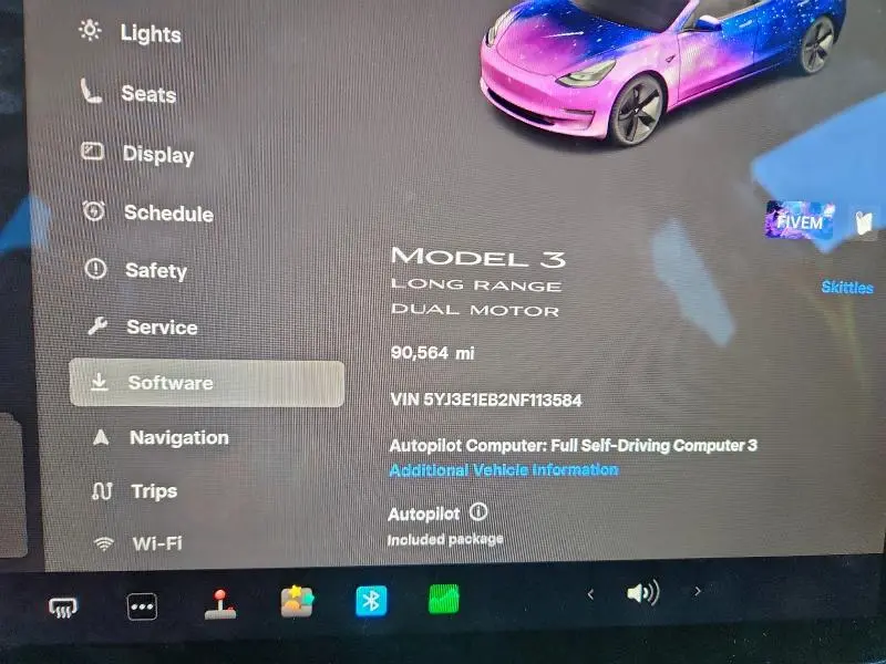 2022 TESLA MODEL 3   