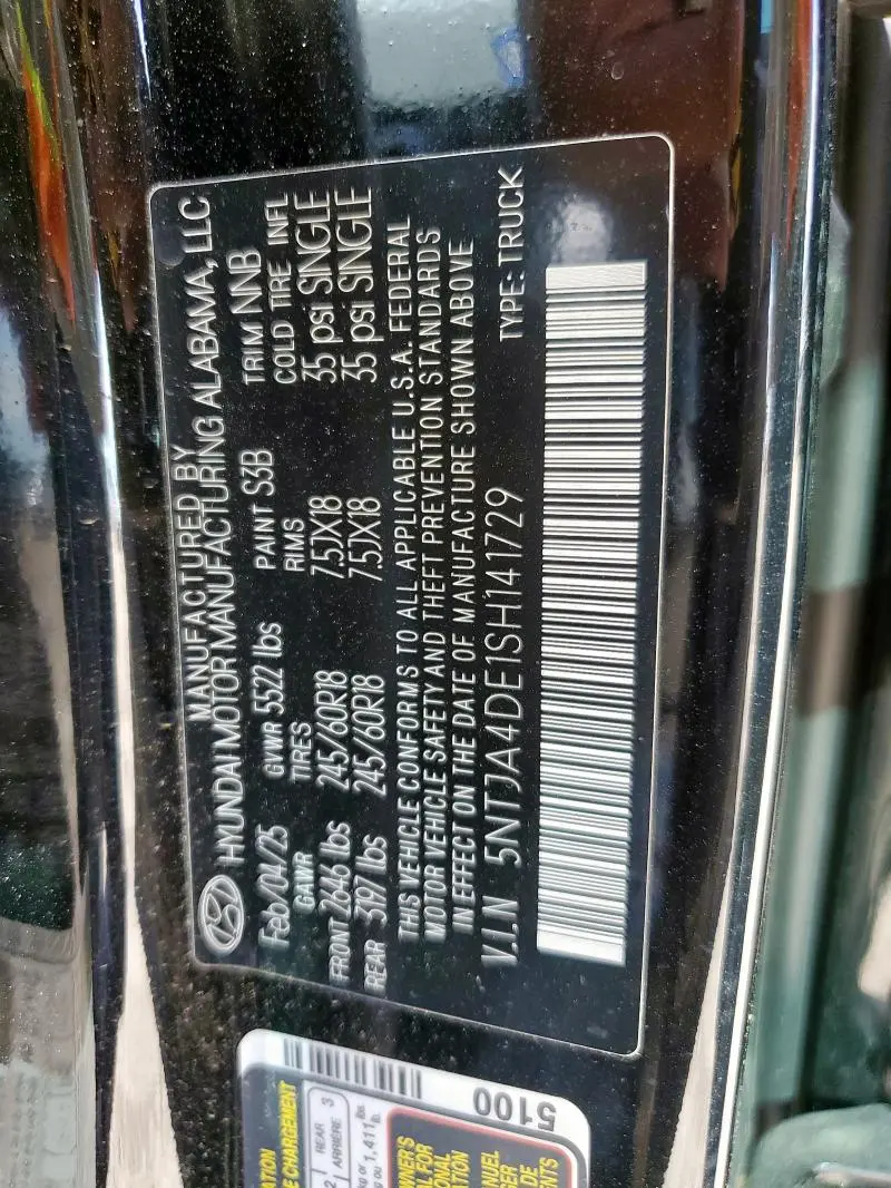 2025 HYUNDAI SANTA CRUZ SE  