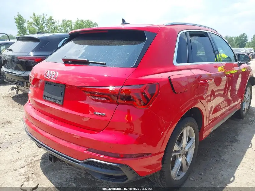 2020 AUDI Q3 PREMIUM PLUS 45 TFSI S LINE QUATTRO TIPTRONIC