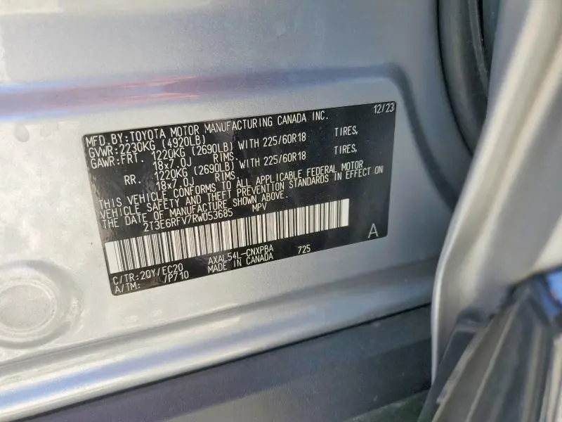 2024 TOYOTA RAV4 XSE  