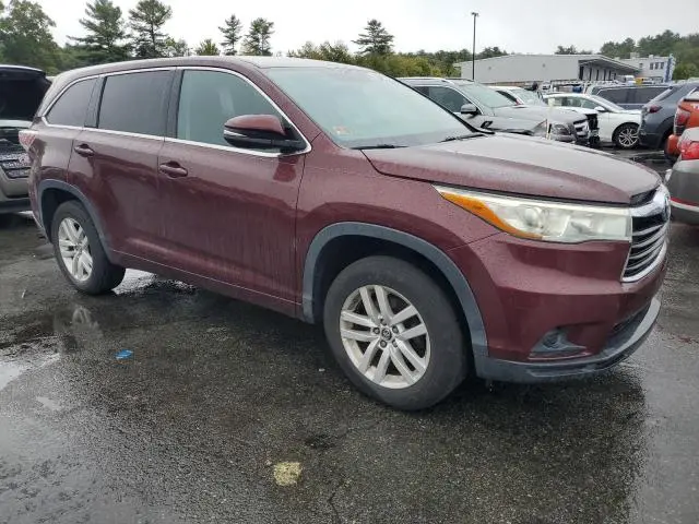 2016 TOYOTA HIGHLANDER LE  
