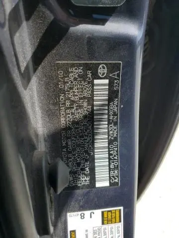 2010 TOYOTA PRIUS   