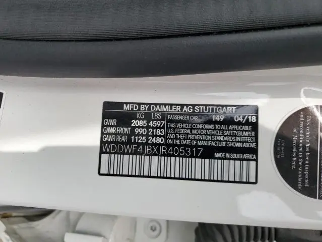 2018 MERCEDES-BENZ C 300  