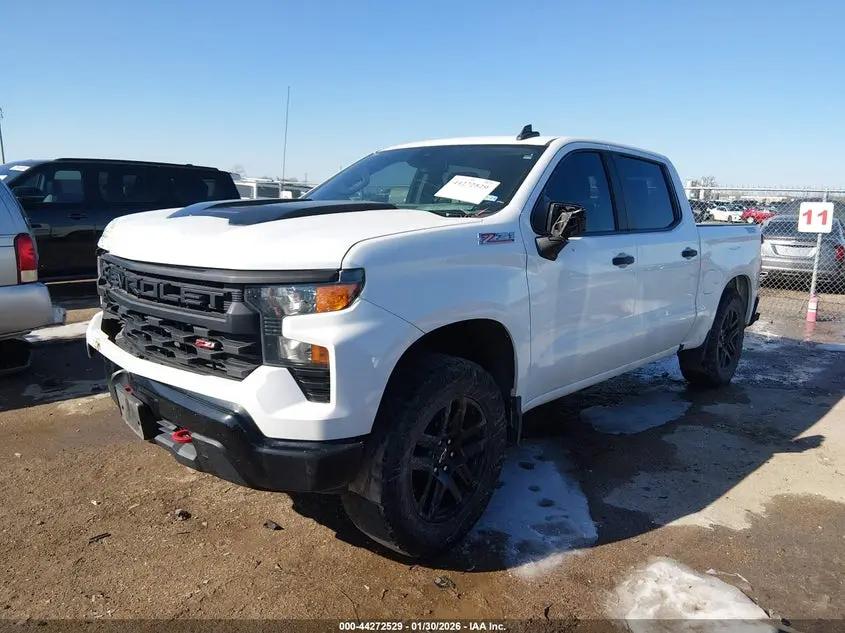 2022 CHEVROLET SILVERADO 1500 4WD  SHORT BED CUSTOM TRAIL BOSS
