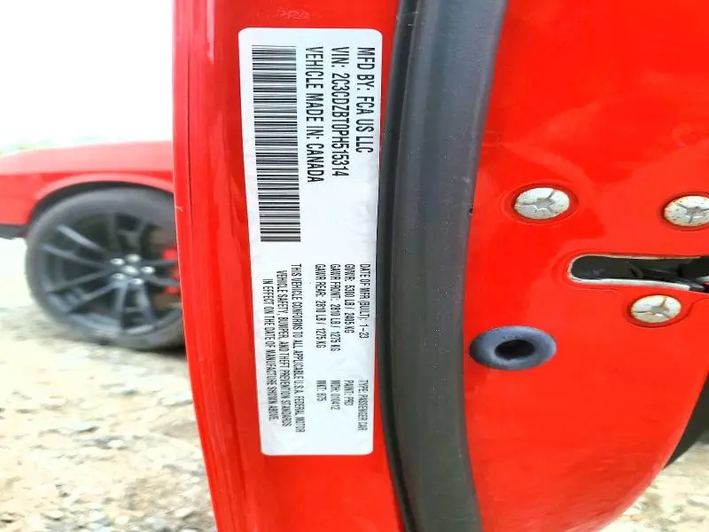 2023 DODGE CHALLENGER R  