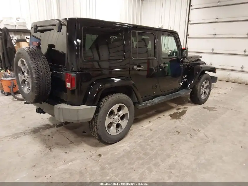 2017 JEEP WRANGLER UNLIMITED SAHARA 4X4