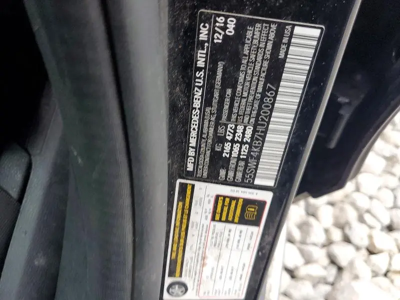 2017 MERCEDES-BENZ C 300 4MATIC  