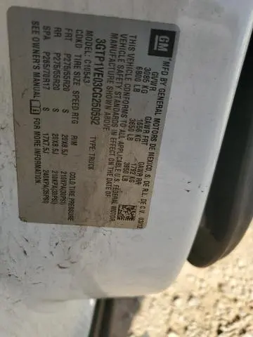 2012 GMC SIERRA C1500 SLE  