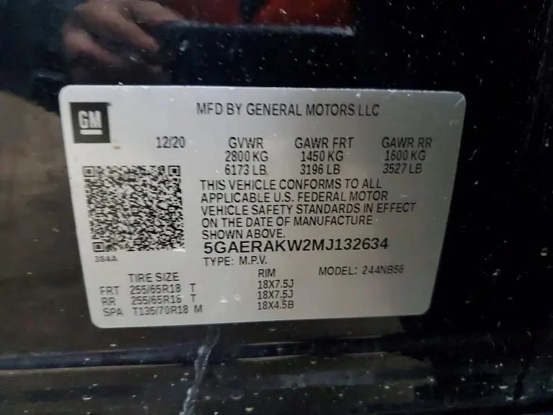 2021 BUICK ENCLAVE PREFERRED  