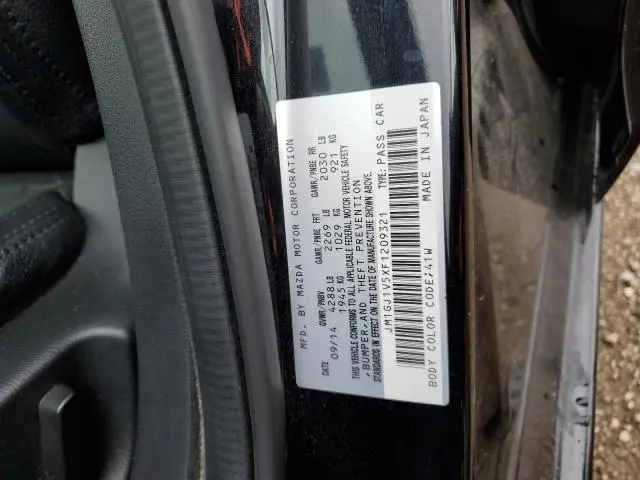 2015 MAZDA 6 TOURING  