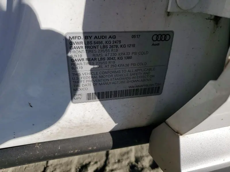 2018 AUDI Q5 PREMIUM  