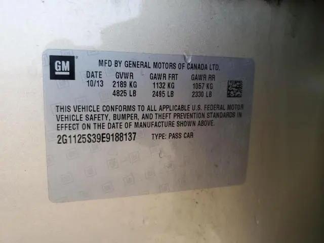 2014 CHEVROLET IMPALA LT  