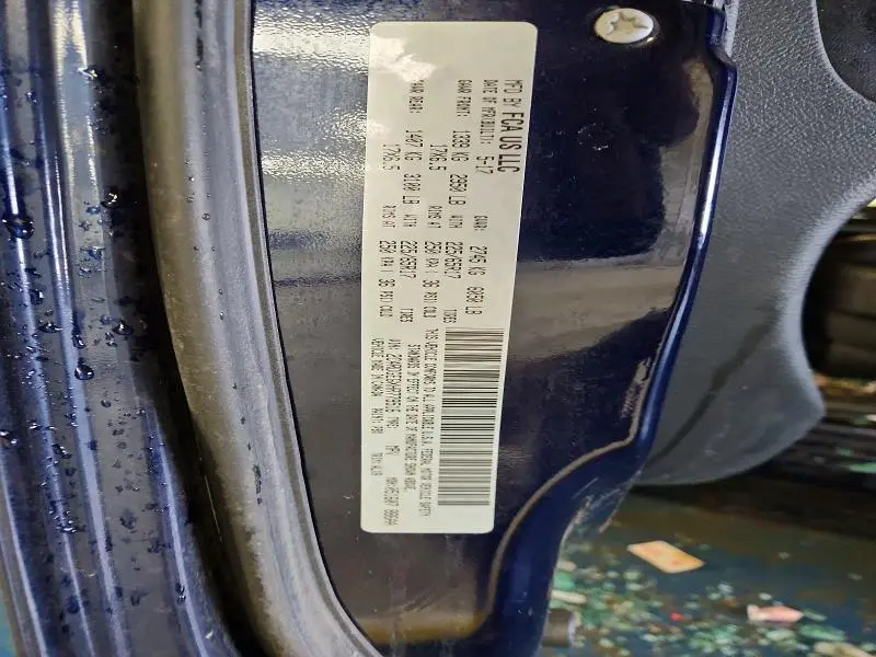 2017 DODGE GRAND CARAVAN GT  