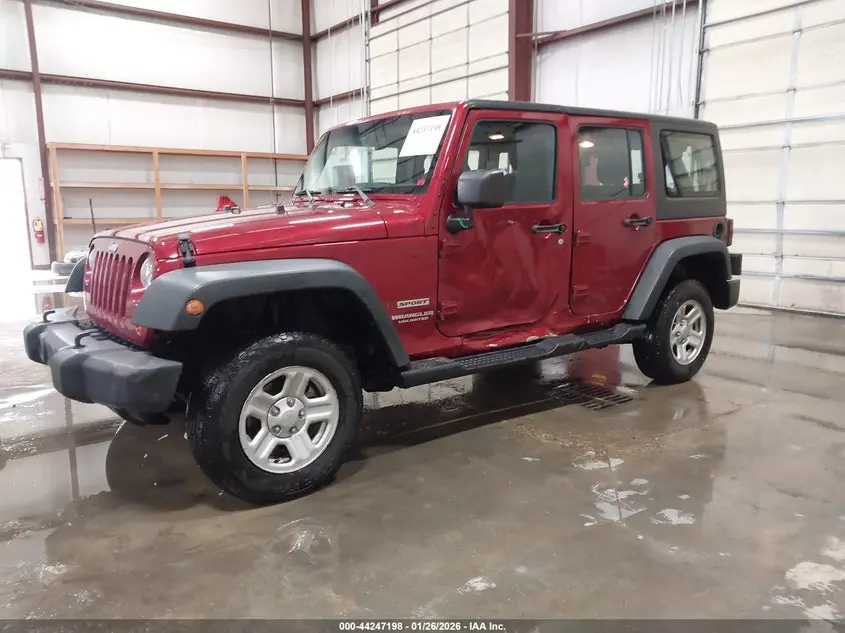 2012 JEEP WRANGLER UNLIMITED SPORT