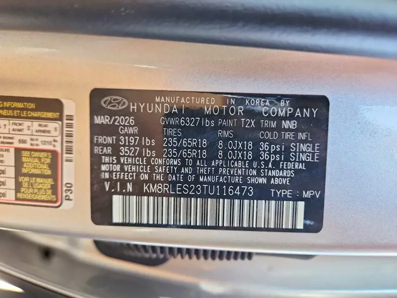 2026 HYUNDAI PALISADE SEL  