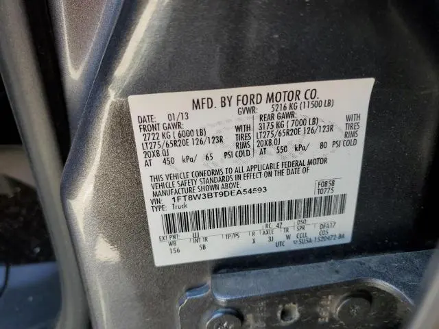 2013 FORD F350 SUPER DUTY  