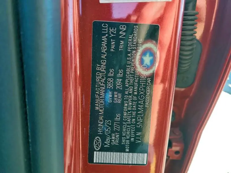 2023 HYUNDAI ELANTRA SEL  