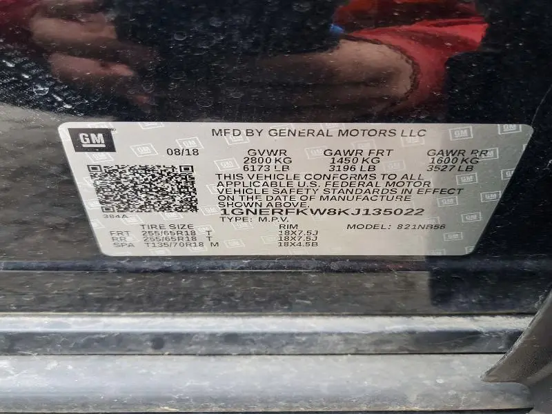 2019 CHEVROLET TRAVERSE LS  