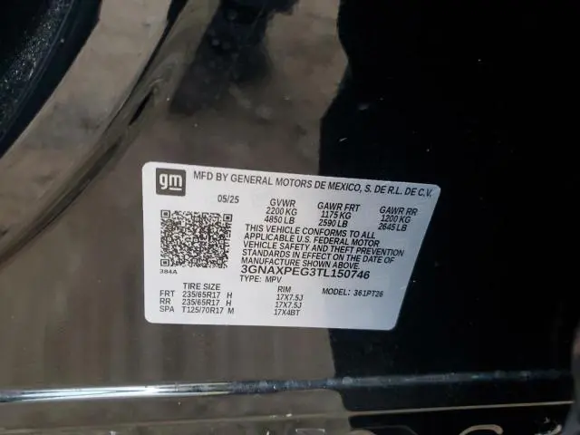 2026 CHEVROLET EQUINOX LT  