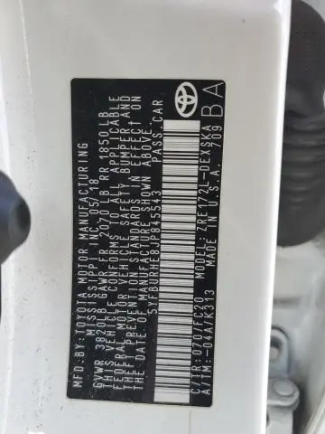 2018 TOYOTA COROLLA L  