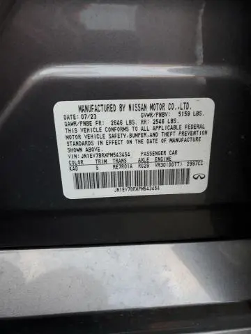 2023 INFINITI Q50 LUXE  