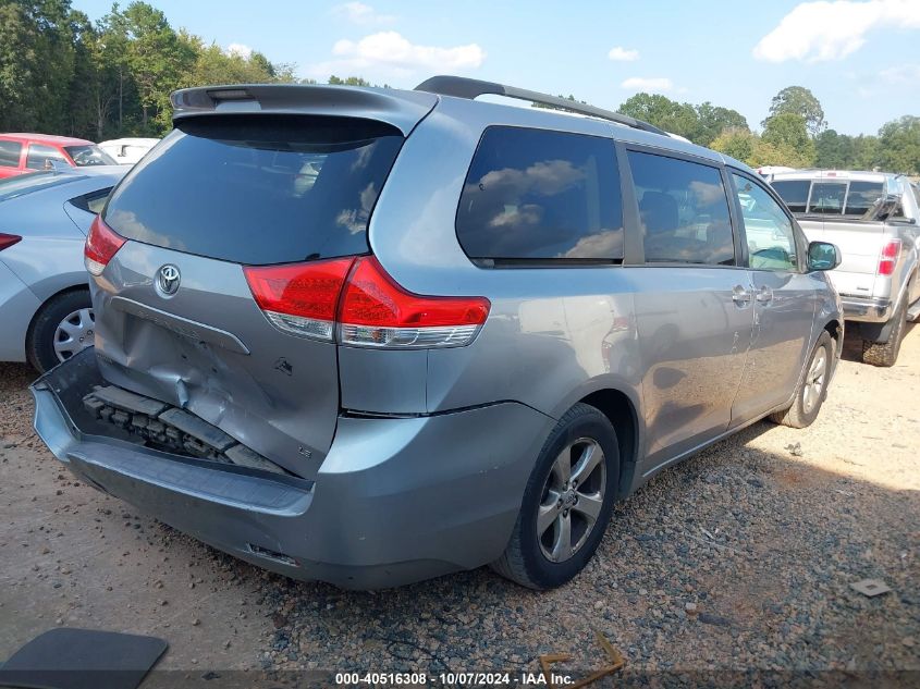 2011 TOYOTA SIENNA LE V6