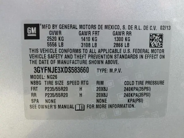 2013 CADILLAC SRX PREMIUM COLLECTION  