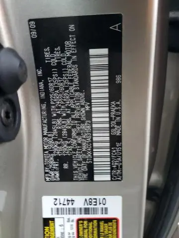 2010 TOYOTA SIENNA CE