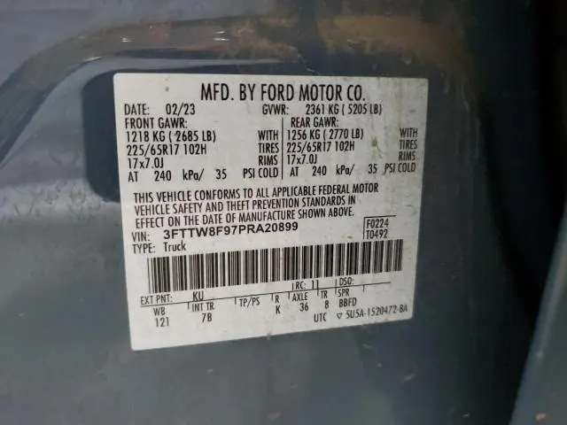 2023 FORD MAVERICK XL  