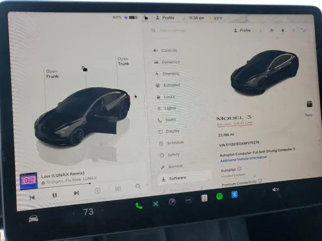 2022 TESLA MODEL 3   