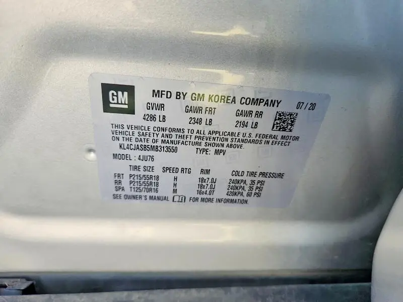 2021 BUICK ENCORE PREFERRED  