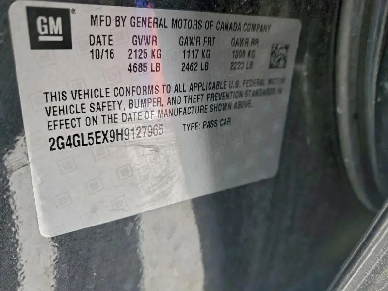 2017 BUICK REGAL SPORT TOURING  