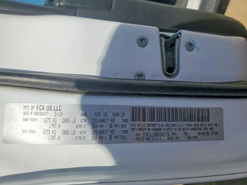 2019 JEEP CHEROKEE LATITUDE PLUS  