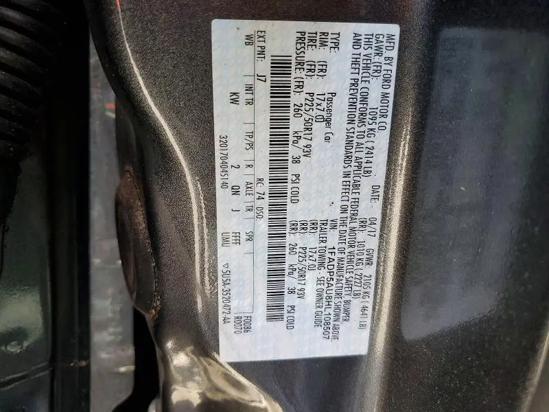 2017 FORD C-MAX SE  