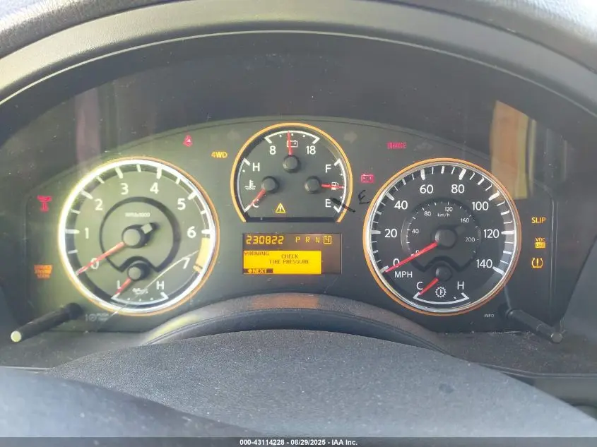 2011 NISSAN ARMADA PLATINUM