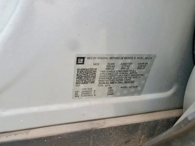 2019 GMC TERRAIN SLE  