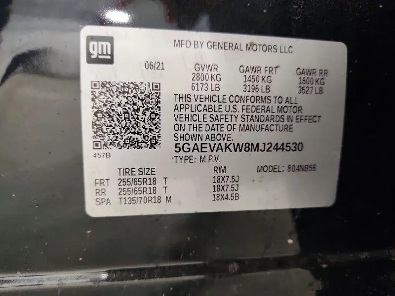 2021 BUICK ENCLAVE ESSENCE  