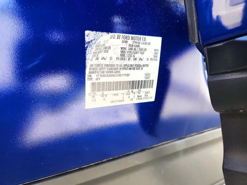 2013 FORD EXPLORER   