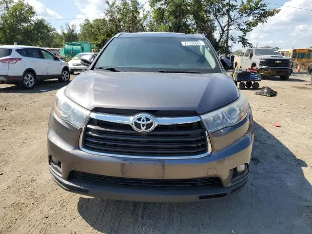 2015 TOYOTA HIGHLANDER XLE  
