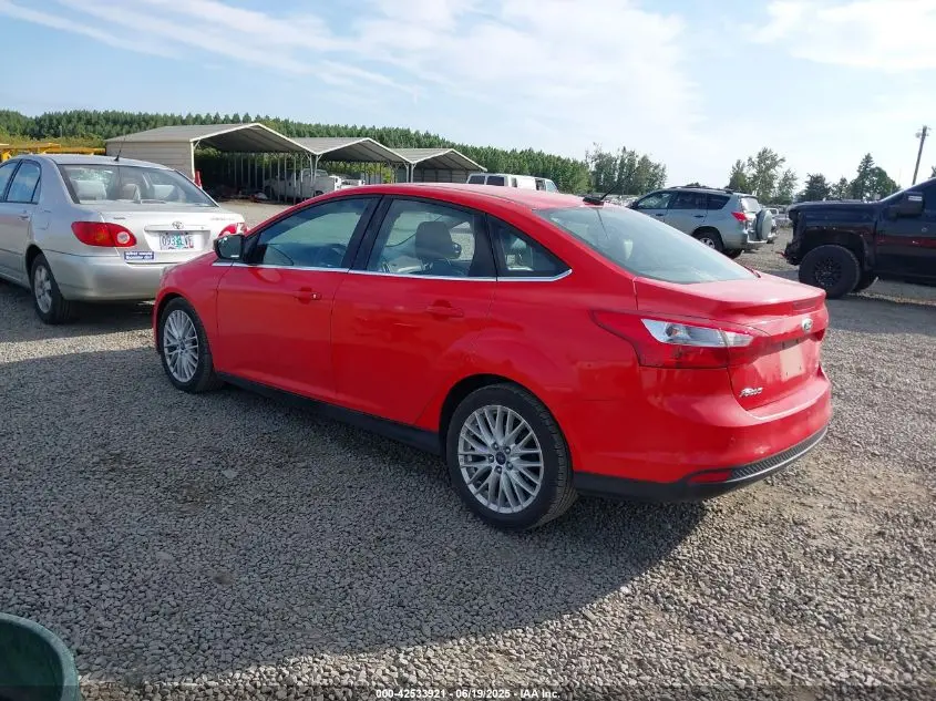 2012 FORD FOCUS SEL